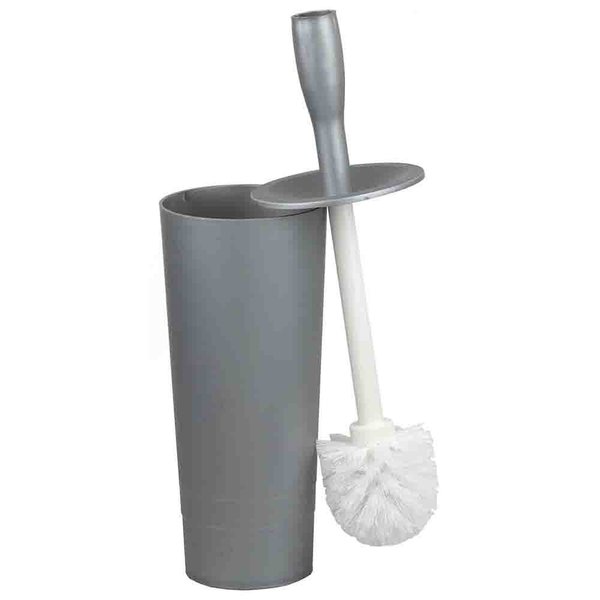 Home Basics 4.5 in W 4.5 in L Handle, Grey ZOR96288